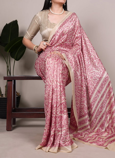 Ynf7014s Tasar Silk Printed Saree Best Wholesale Shop In Surat